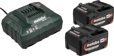 Zdjęcie produktu dla Metabo 2 X Akumulator 18V 4,0Ah + Ładowarka Asc 55