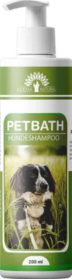 Produktbild von Adema Natural® | Petbath | Shampoo für Hunde - Hundeshampoo gegen Fell Geruch & Juckreiz – Fellpflege – für alle Hunderassen geeignet