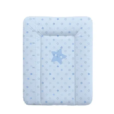 Obrázek produktu pro Ceba Baby Přebalovací podložka měkká 50x70 cm - Hvězdy modrá
