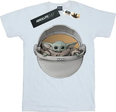 Produktbild von Star Wars - "The Mandalorian The Child" T-Shirt für Damen BI45683 (XL) (Weiß)