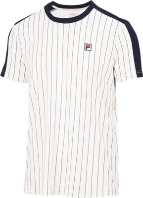 Produktbild von Fila Herren Kurzarm T-Shirt Dunkelblau-Weiß
