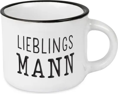Produktbild von Espresso-Tasse Vintage Lieblingsmann