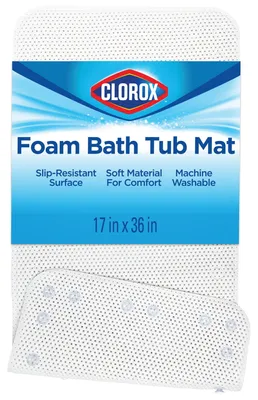 Zdjęcie produktu dla Mata antypoślizgowa do wanny, wykonana z pianki, marki Duck, Clorox, Gepolstert