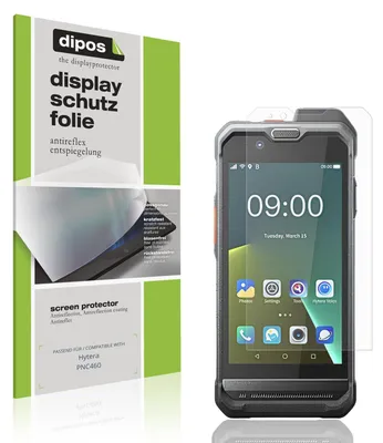 Produktbild von 4x Schutzfolie für Hytera PNC460 matt Displayschutzfolie Folie Display Schutz dipos
