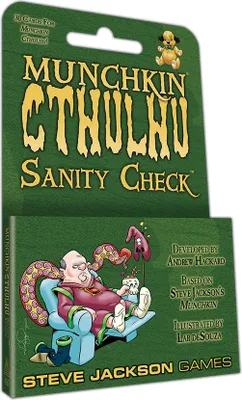 Produktbild von Munchkin Cthulhu Sanity Check - Kartenspiel Erweiterung - ENG Edition