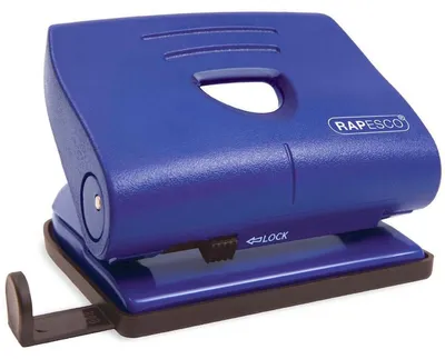 Produktbild von Rapesco Locher 820-P blau 1 St.