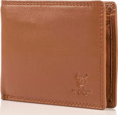 Produktbild von MATADOR SYDNEY Leder Portemonnaie Geldbörse Herren Hell-Braun RFID