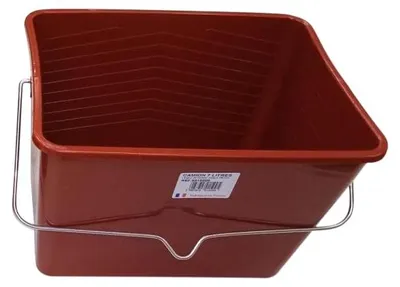 Produktbild von SAVY Farbeimer, 7 Liter, Farbe Ziegel