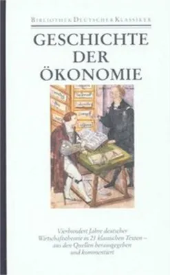 Obrázok produktu pre Geschichte der Ökonomie