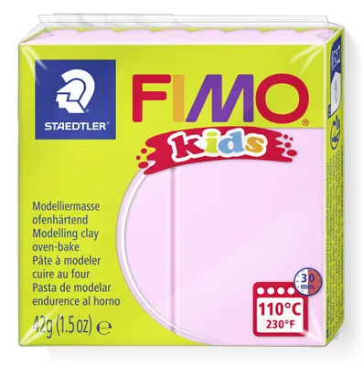 Produktbild von STAEDTLER FIMO kids 8030 ofenhärtende Modelliermasse Einzelprodukt, 42g, rosa