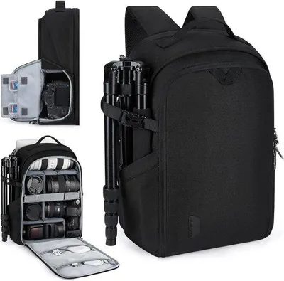 Immagine prodotto di Custodia impermeabile per fotocamera DSLR, nera