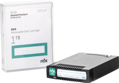 Productafbeelding van Hewlett & Packard Enterprise Q2044A HPE RDX   1TB Removable Disk Cartridge