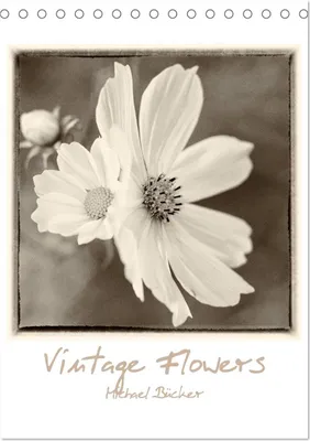 Produktbild von Vintage-Flowers (Tischkalender 2025 DIN A5 hoch), CALVENDO Monatskalender