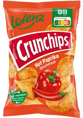 Produktbild von Crunchips Hot Paprika 150g