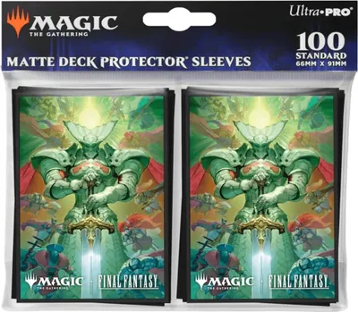Imagen del producto de 100 fundas protectoras Ultra Pro - Final Fantasy (66x91 mm)