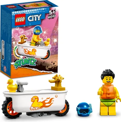 Obrázok produktu pre Stavebnica LEGO City Vani?ková kaskadérska motorka 60333 (14 dielikov)