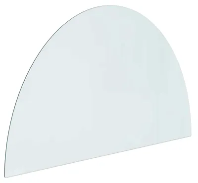 Produktbild von vidaXL Feuerstelle Glasplatte Transparent 1000 x 600 mm Glas