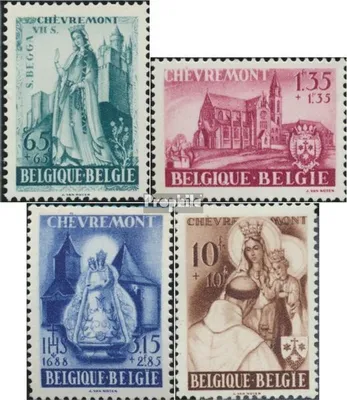 Produktbild von Briefmarken Belgien 1948 Mi 820-823 (kompl.Ausg.) postfrisch Chevremont