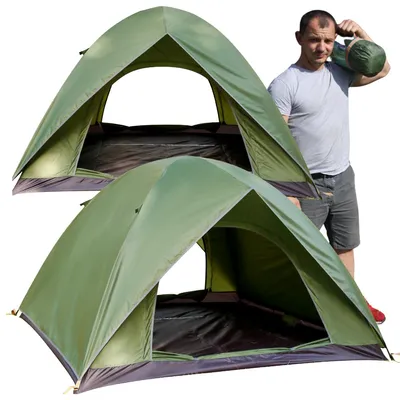 Productafbeelding van Grote iglo-tent voor 4 personen, afmetingen 200x200 cm