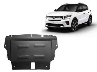 Produktbild von Unterfahrschutz für Motor und Getriebe aus Stahl für Citroen C3 - 2024 - 2026