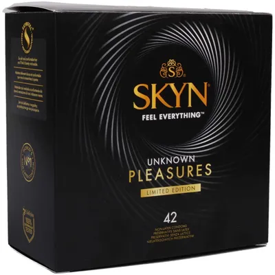 Produktbild von SKYN Unknown Pleasures 42 Kondome ohne Latex Set aus 4 Verschiedene Sorten