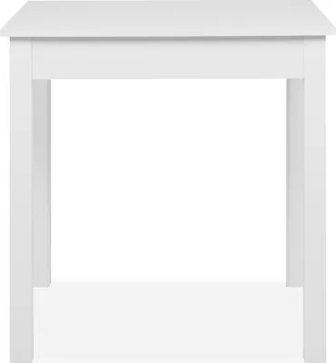 Produktbild von Esstisch >Capri< in Weiß Nachbildung - 90x76x67cm (BxHxT)