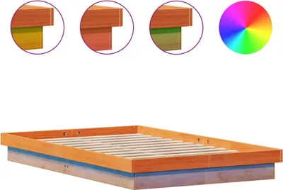 Obrázek produktu pro VidaXL 844423, Hnědá, 143,5 cm, 194 cm, 21 cm, 1400 x 1900 mm, 1 kusů