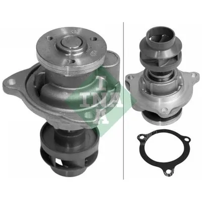 Produktbild von INA 538 0263 10 Kühlmittelpumpe Wasserpumpe für FORD Fiesta Mk5 Schrägheck (JH1, JD1, JH3, JD3) FUSION (JU) KA (RB) STREET KA (RL2)