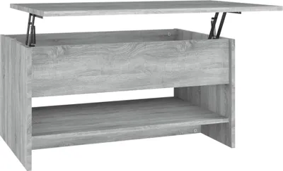 Zdjęcie produktu dla vidaXL Stolik kawowy szary Sonoma 80x50x40 cm materiał drewnopochodny