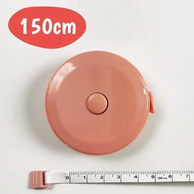 Produktbild von Jumadas flexibles Maßband – 150 cm – Rosa – Maßband für Näh-, Kleidungs- und Körpermaße – messen Sie den Körperumfang