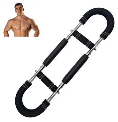 Image de Entraîneur de bras en forme de U - Résistance réglable de 30 à 40 kg