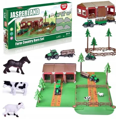 Produktbild von Nicola Toys Bauernhof Set mit Traktoren und Tieren
