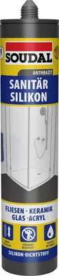 Produktbild von Soudal Sanitär-Silikon anthrazit 300 ml