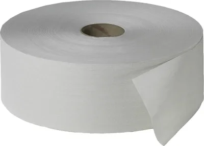 Produktbild von Fripa Großrollen Toilettenpapier 2-lagig weiß Tissue 12 Rollen á 180 m