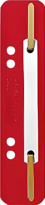 Obrázek produktu pro Leitz 3710-00-25 3710 Einhänge-Heftstreifen PP, kurz - rot, 25 Stück