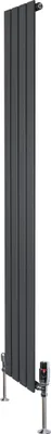 Immagine prodotto di Radiatori a pannello e valvole – 1800 mm x 280 mm – Grigio antracite