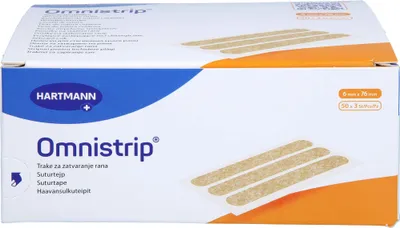 Produktbild von Omnistrip Wundnahtstreifen 6x76mm, 150 St PFL