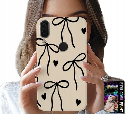 Produktbild von Fall Für Huawei Y7 2019 - Beige Schleife Band Mode-Designs