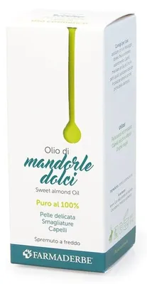 Immagine prodotto di Farmaderbe Olio Di Mandorle Dolci 250 Ml