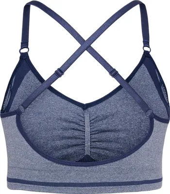 Produktbild von Hummel Lulu Scrunch Seamless Sport-bh Mit Hohem Halt Blau XS Frau Blau XS