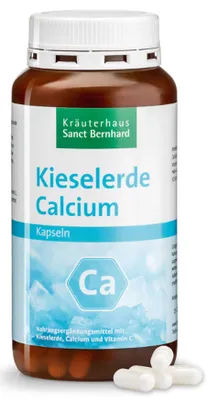 Produktbild von Sanct Bernhard Kieselerde-Calcium - 210 Kapseln