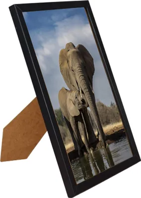 Produktbild von BD ART Bilderrahmen 21x30 cm, Fotorahmen, Diplom, Zertifikat, A4, schwarz, mit Plexiglas, MDF-Holz, moderner Fotorahmen zum Aufhängen an der Wand oder