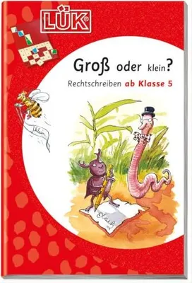 Imagen del producto de LÜK. Rechtschreibkompetenz Sekundarstufe I. Groß- und Kleinschreibung