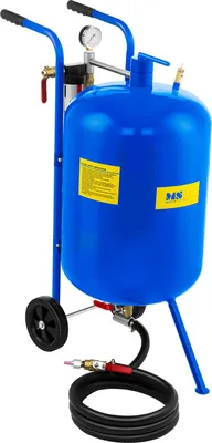 Produktbild von Mobiles Sandstrahlgerät, Siphon-Sandstrahlgerät auf Rädern, 79 L MSW