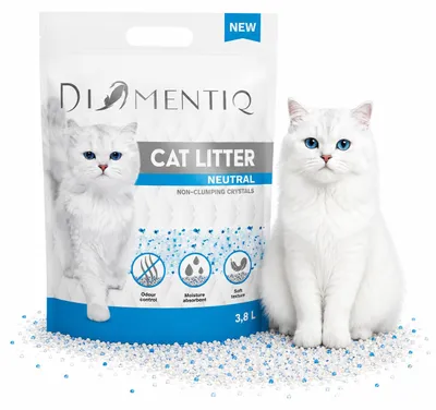 Image de DIAMENTIQ Litière neutre pour chats, non agglomérante, 38 l, PL, productTiles.product.images.aiGenerated