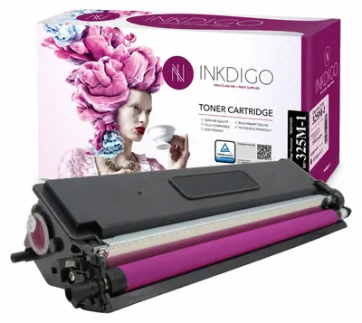 Produktbild von Inkdigo Toner TN325M für Brother DCP-9055CDN, DCP-9270CDN, HL-4140CN, HL-4150CDN – Magenta, 3500 Seiten,, KI-generiertes Bild