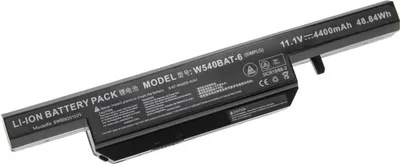 Produktbild von vhbw Akku Ersatz für Clevo W540BAT-6, 6-87-W540S-4U42, 6-87-W540S-4W42, 6-87-W540S-4W41 für Notebook (4400 mAh, 11,1 V, Li-Ion)