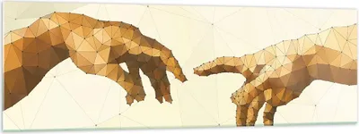 Produktbild von Bilder auf glas - Abstraktion modern - 160x50cm - Glasbilder - Wandbilder - Kunstdruck - zum Aufhängen bereit - Wanddekoration aus Glas - Glas Bilder - Wandbild auf Glas - Einteilig - GAB160x50-3713