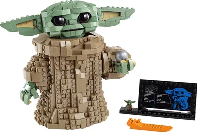 Produktbild von LEGO 75318 Star Wars: The Mandalorian Das Kind, große Baby-Yoda-Figur zum Bauen und Sammeln für Fans ab 10 Jahren, tolle Zimmer-Deko für Fans, Geschenkidee für Kinder und Erwachsene