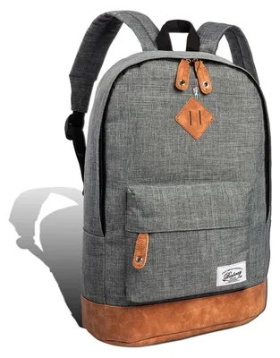 Obrázok produktu pre Bestway Sivý denný batoh z umelej kože na spodku Business batoh Uni Polyester 31x43x20 D2ORI102K